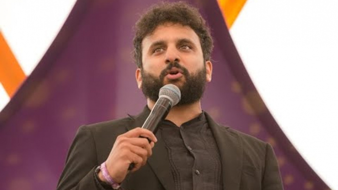 Nish Kumar booed and refuses to leave stage as performance descends into chaos
