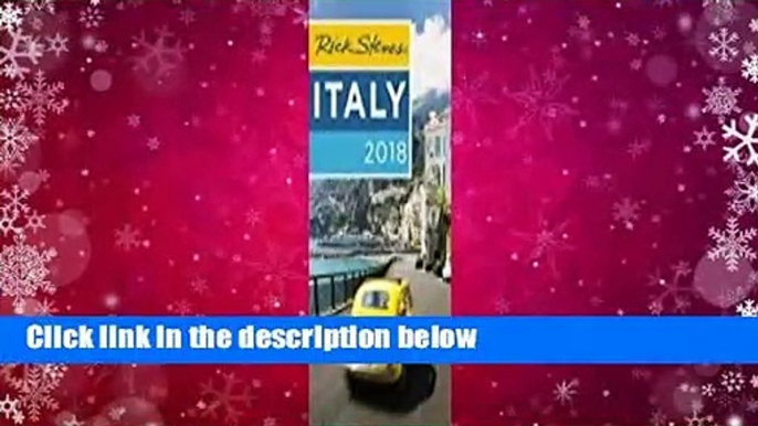 About For Books  Rick Steves Italy 2018  Best Sellers Rank : #1