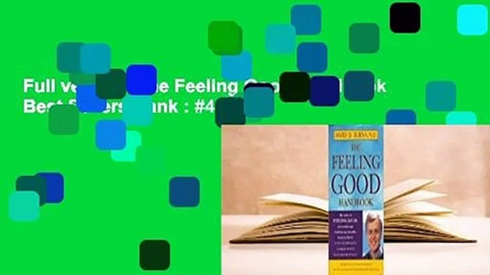 Full version  The Feeling Good Handbook  Best Sellers Rank : #4