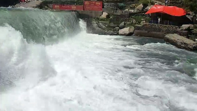 kuttan waterfall azad kashmir neelum valley