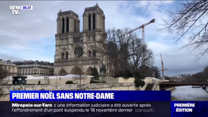 Pas de messe cette année, le premier Noël sans Notre-dame