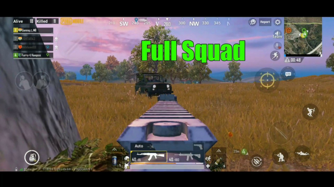 Full squad pushing on me !!! | Rush gameplay | PUBG mobile |