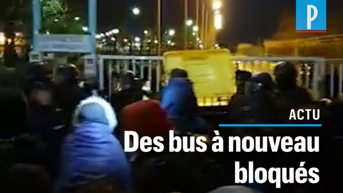 Grève : des dépôts de bus une nouvelle fois bloqués