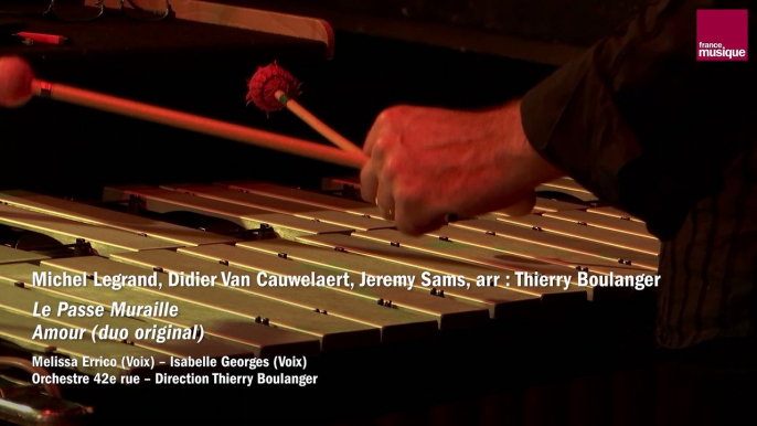 Michel Legrand / Didier Van Cauwelaert / Jeremy Sams : Amour (duo original) (Errico/Georges/Orchestre 42e rue)