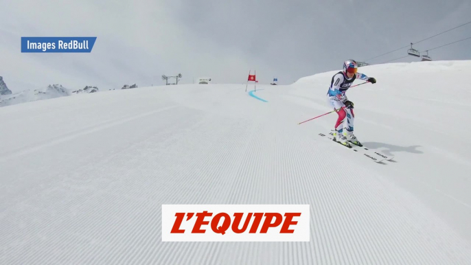 La course de Pinturault filmée au drone - Ski - Alpin