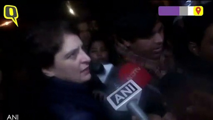 ‘CAA, NRC Against the Poor’: Priyanka Gandhi at India Gate Protest