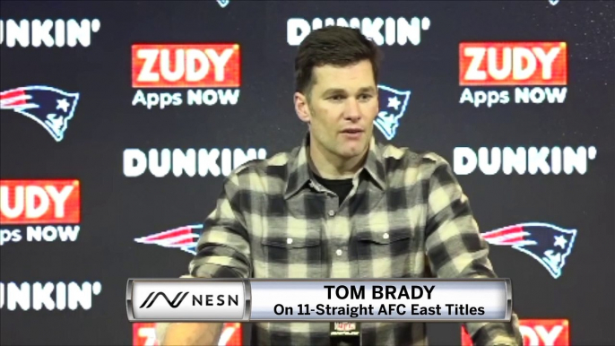 Tom Brady On Winning 11-Straight AFC East Titles