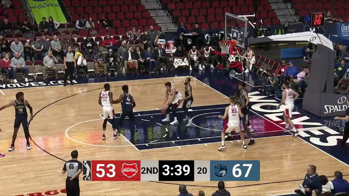 Dusty Hannahs (30 points) Highlights vs. Iowa Wolves