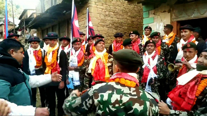 नेपाली सेनाले पृथ्वीनारायण शाहको एकीकरण पदमार्गमा पदयात्रा गर्दै गोरखा देखि धादिङ नुवाकोट हुदै ५ दिनमा काठमाडौं अाईपुगे । Nepal Army,visit Nepal 2020,Gorkha to Kathmandu,Prithibi jayanti,kingdom history of Nepal,Greater Nepal united,victory LAB TV.com