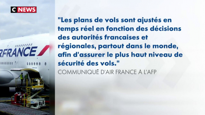 Air France suspend « tout survol des espaces aériens iranien et irakien »