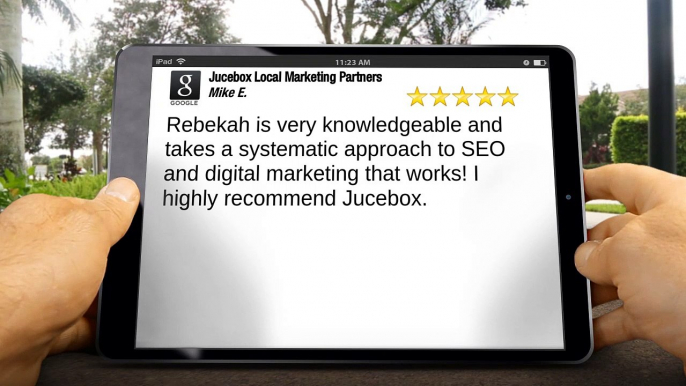 Jucebox Local Marketing Partners Roseville ExceptionalFive Star Review by Mike Eldred