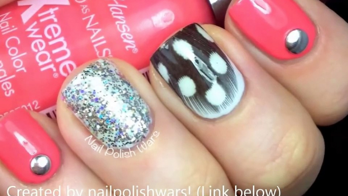 Feather Nail Art Designs _Time-lapse Video_