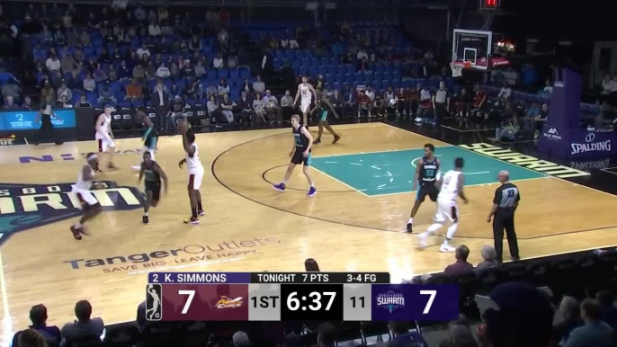 Tyler Cook Posts 14 points & 10 rebounds vs. Greensboro Swarm