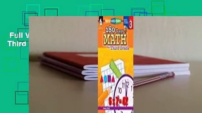 Full Version  180 Days of Math for Third Grade [With CDROM]  Review