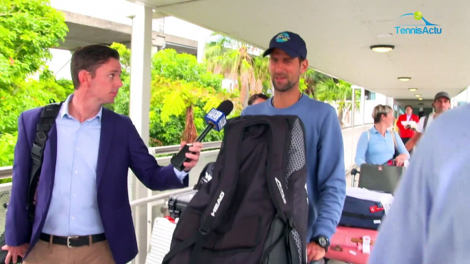 ATP Cup 2020 - Novak Djokovic has arrived in Australia to play the ATP Cup and the Australian Open