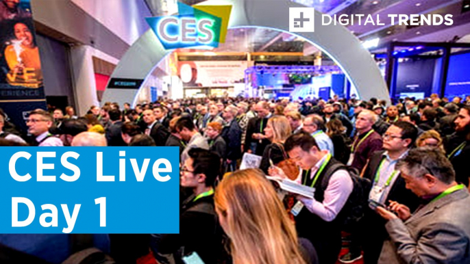 Consumer Electronics Show (CES) - Day One - Digital Trends Live - 1.7.20