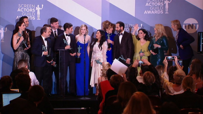 Marvelous Mrs. Maisel Cast | Backstage at the Screen Actors Guild Awards 2020