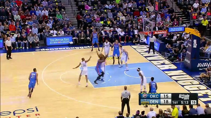 Oklahoma City Thunder 100-107 Denver Nuggets