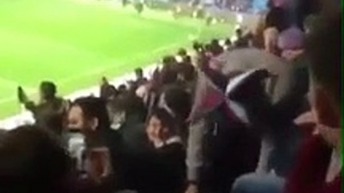 Trabzonsporlu ilginç gol sevinci