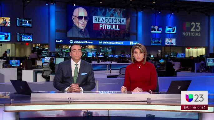 Cualquier persona se equivoca-- Pitbull tras ser criticado por mensaje a Gente de Zona - Video - Univision 23 Miami WLTV - Univision