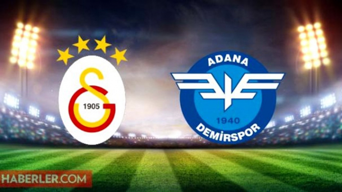 Galatasaray Adana Demirspor maçı ne zaman, saat kaçta, hangi kanalda? Galatasaray Adana Demirspor Canlı izle, şifresiz izle!