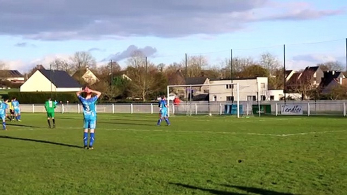 12/01/2020 :  Soulgé A VS Saint Denis D'Anjou - Coupe de District : 2-2 - But de Saint Denis D'anjou