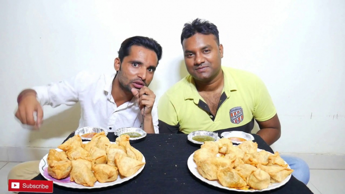15x Tasty Samosa Eating Challenge Hot 7 Tasty Samosa Eating Competition | Indian Street Food |  Food Challenge India