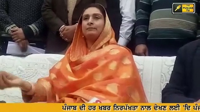 ਹਰਸਿਮਰਤ ਬਾਦਲ ਨੇ ਘੇਰਿਆ ਢੀਂਡਸਾ ਪਰਿਵਾਰ Harsimrat badal on Sukhdev singh Dhindsa and Parminder