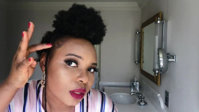 Nigerian Singer Yemi Alade Does Her Performance-Ready Makeup Routine