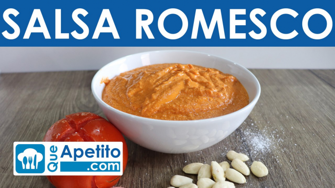 Receta de salsa romesco fácil y casera | QueApetito