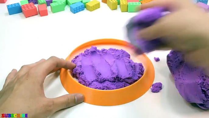 Learn Colors Kinetic Sand Rainbow Pencil And How To Make Peppa Pig Stop Motion For Kids