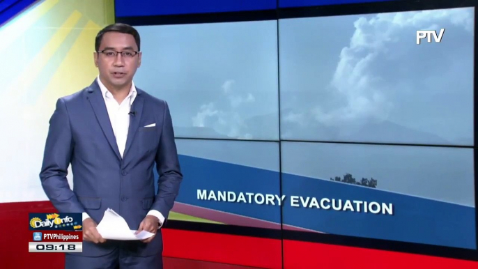 Mandatory evacuation sa Batangas at Cavite, ipinag-utos ng DILG #TaalAlert #LagingHanda