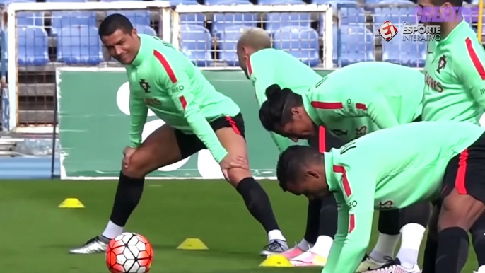 Cristiano Ronaldo TRAINING | Cristiano Ronaldo funny Moments | football skills