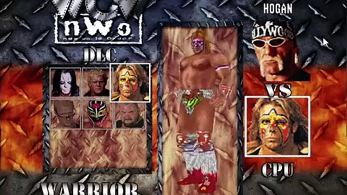 WCW-NWO Starrcade 64 Mod Matches Hollywood Hulk Hogan vs Ultimate Warrior