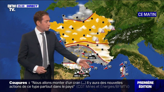 De nouvelles pluies intenses attendues ce mercredi sur les Pyrénées-Orientales et un ciel plus dégagé au nord