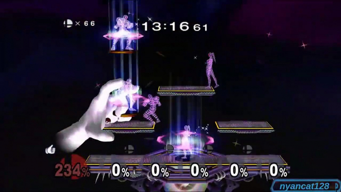 Super Smash Bros. Melee- 15 Minute Melee as Crazy Hand (2x Speed)