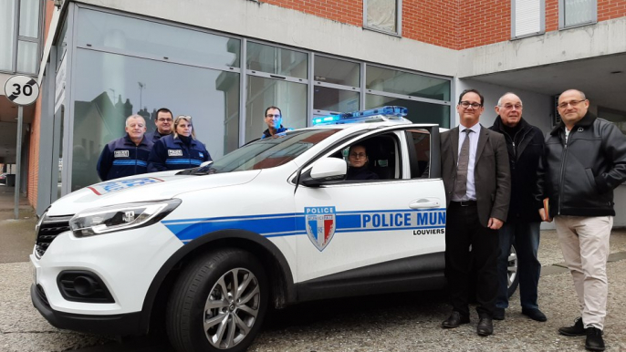 La police municipale de Louviers présente ses nouveaux équipements