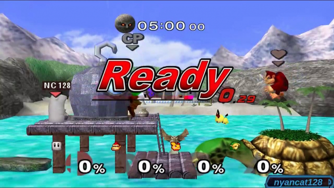 Super Smash Bros. Melee- Classic Mode as Sandbag