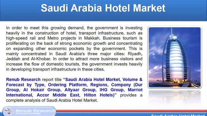 Saudi Arabia Hotel Market will be USD 24 Billion by 2025