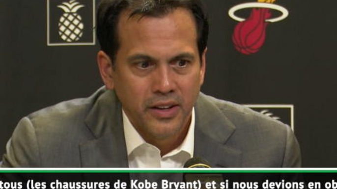 Mort de Kobe Bryant - Spoelstra : "Je raconterai à mes enfants l'histoire de Kobe"