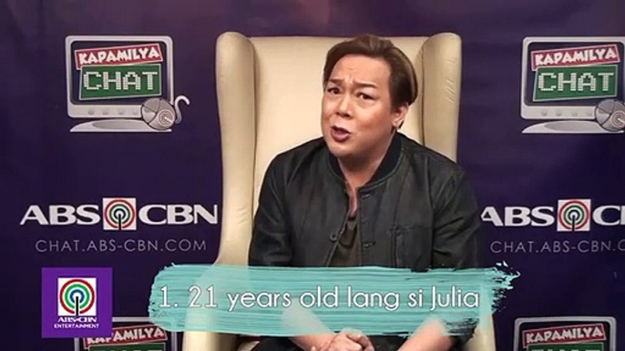 John Sweet Lapus reveals 5 things fans don’t know about Julia Montes