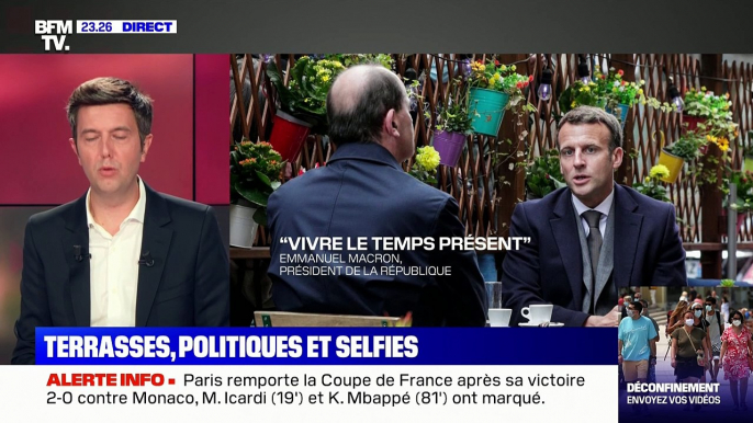 Le choix de Max: Terrasses, politique et selfies - 19/05