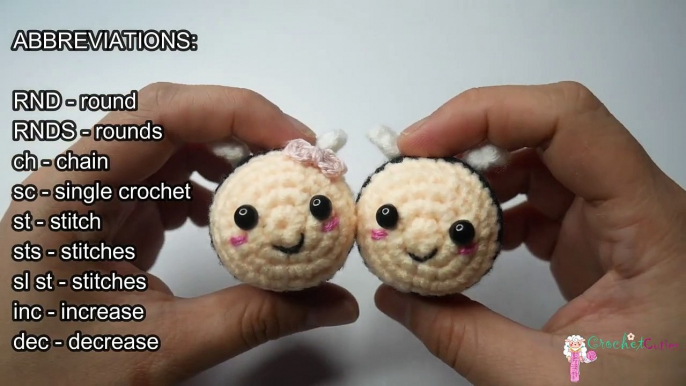 Crochet Mini Bumblebee Amigurumi Tutorial Quick And Easy To Make