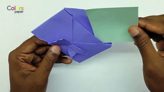 How To Make Butterfly Shaped Paper Envelope - Origami Envelope