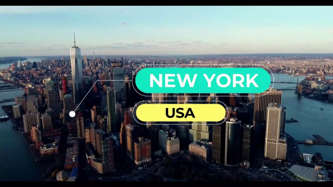 New York Vlog | USA Travel  | New York by drone 4K | USA