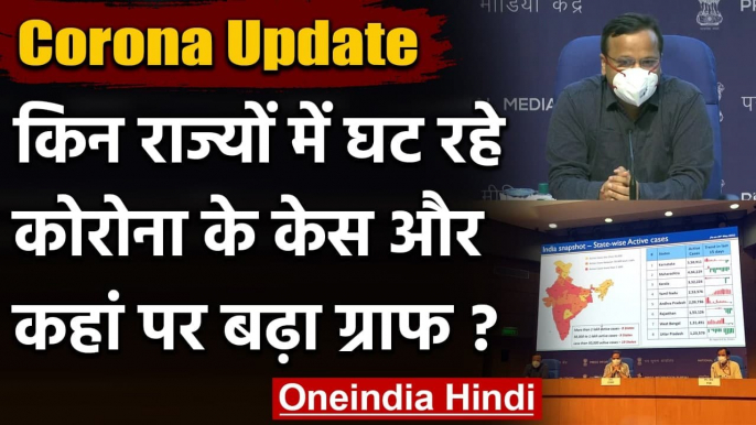 Coronavirus India update : Corona की रफ्तार घटी, Health Ministry से जानें Update | वनइंडिया हिंदी