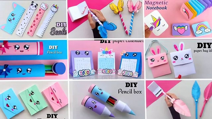 11 Easy Craft Ideas | School Craft Idea/ Diy Craft/ School Hacks/ Origami Craft/Paper Mini Gift Idea