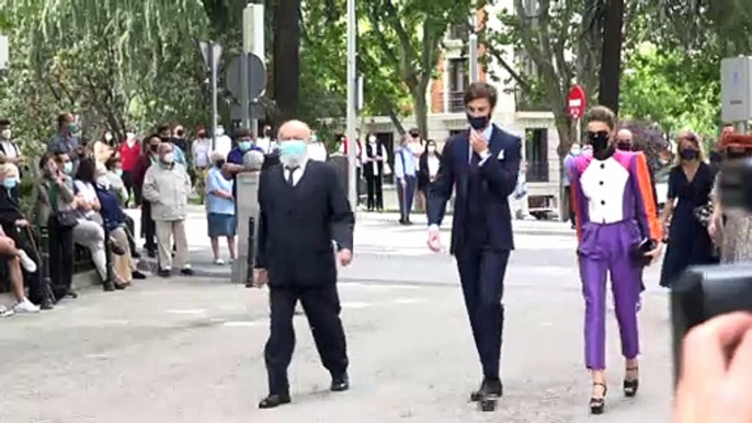 Llegan los primeros invitados a la boda de Carlos Fitz-James Stuart y Belén Corsini