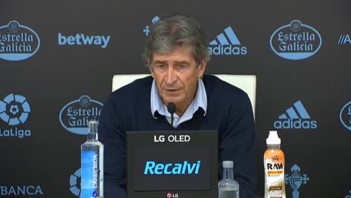 Pellegrini, orgulloso con el triunfo del Betis: "Es para hacerle una estatua a este grupo"