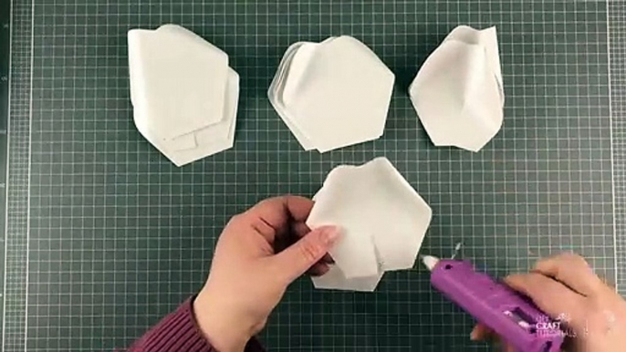Easy Handmade Paper Flower Tutorial | Paper Flower Wall | Diy Paper Flower Tutorial With Template